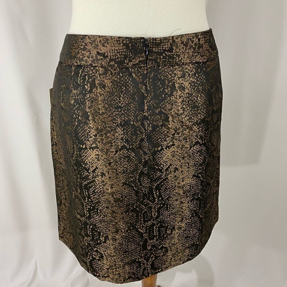 NWT DKNYC Snake Print Skirt
